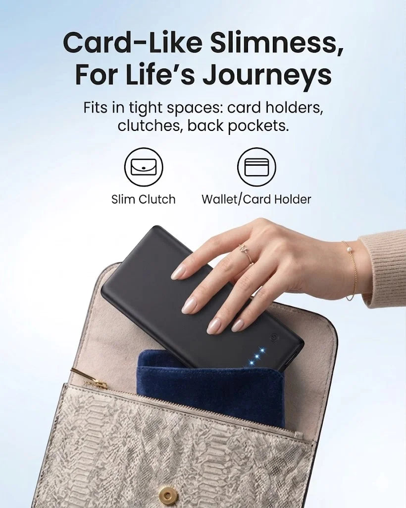 Pocket Travel Power Bank 8000mAh