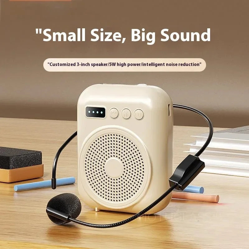 Rechargeable Bluetooth Voice Amplifier with Mic