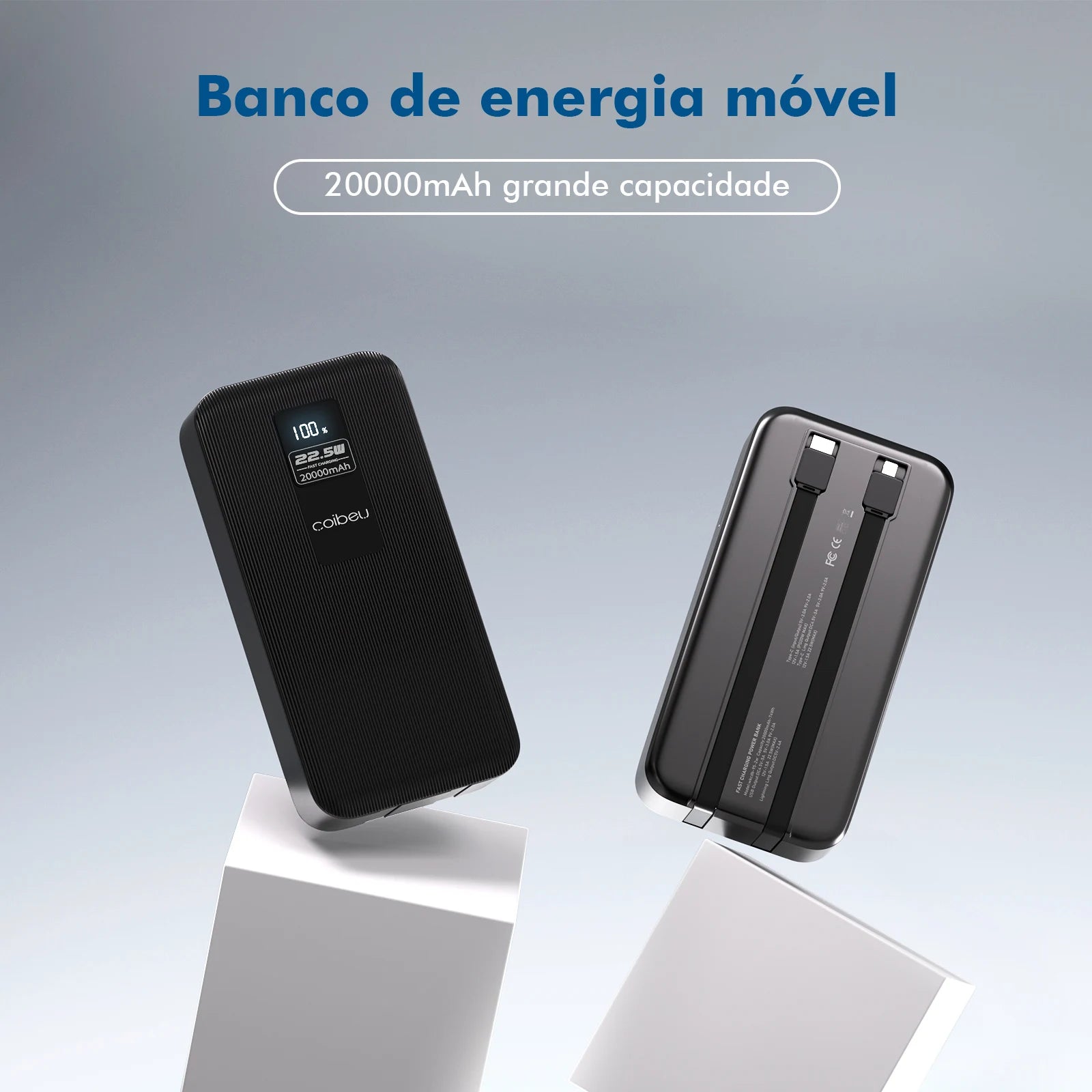 Coibeu 10000mAh 23W Portable Power Bank