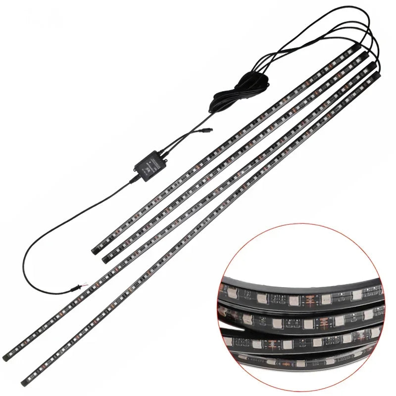 RGB Underglow LED Strip Lights with App Control