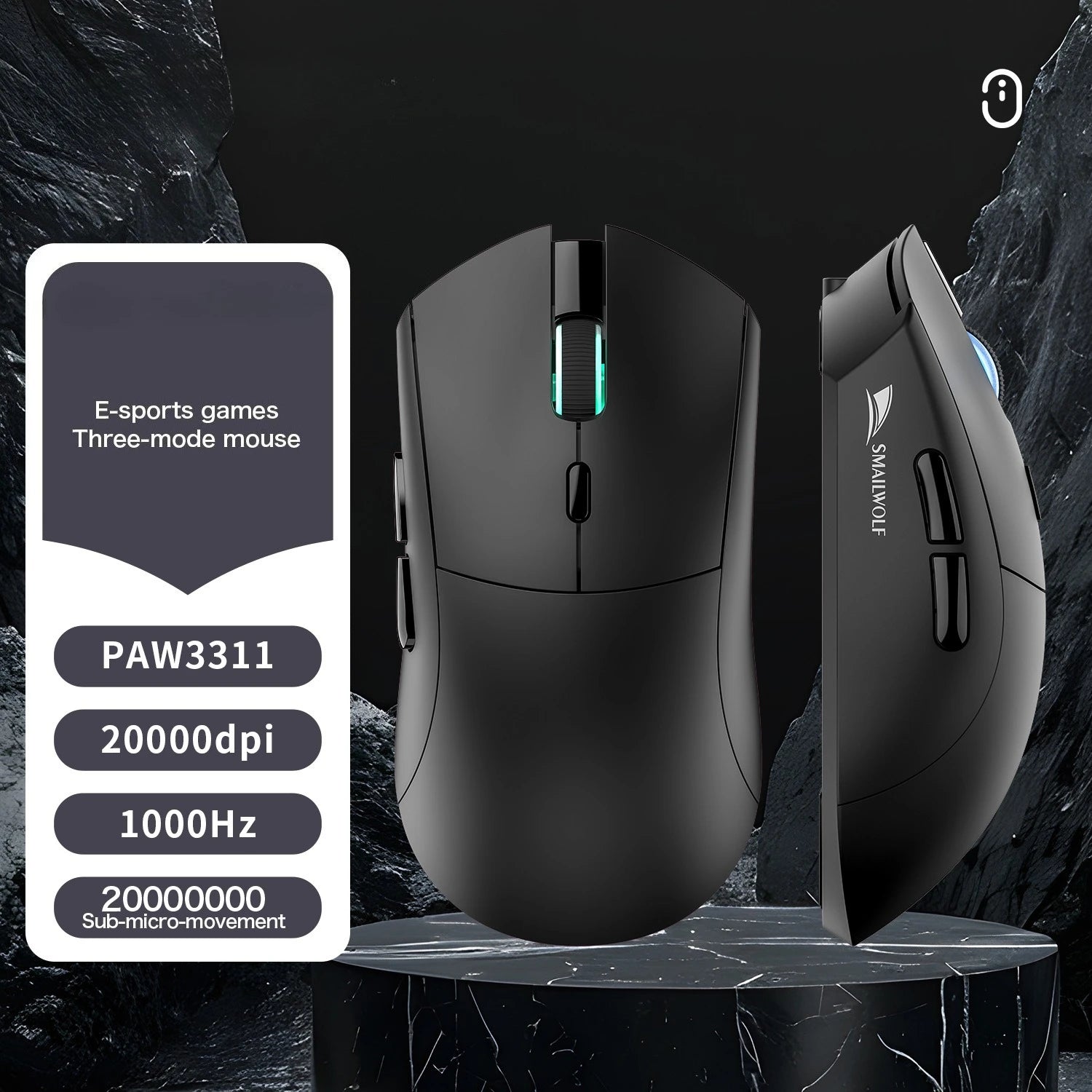 RS7 Tri-Mode Wireless Gaming Mouse