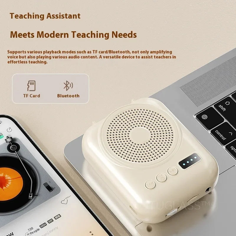 Rechargeable Bluetooth Voice Amplifier with Mic